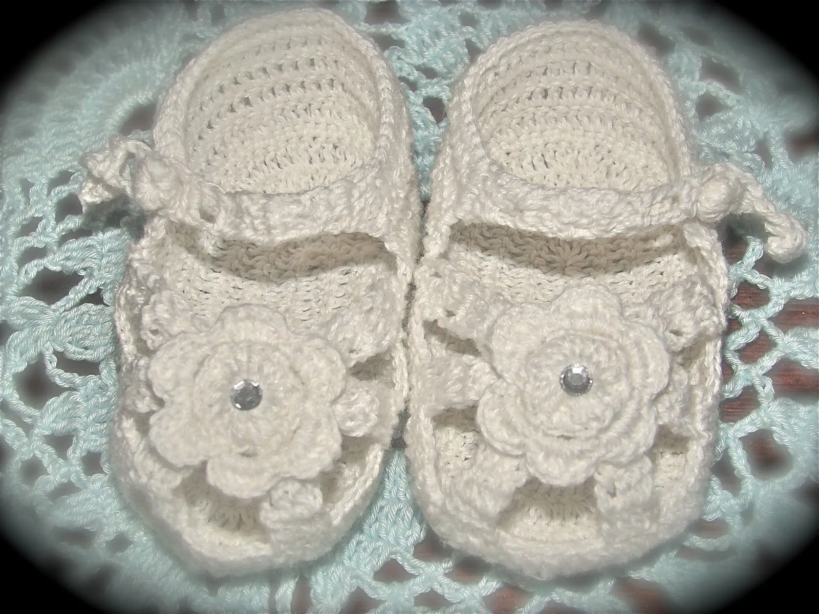 Tejiendo para vos: Sandalias en Crochet