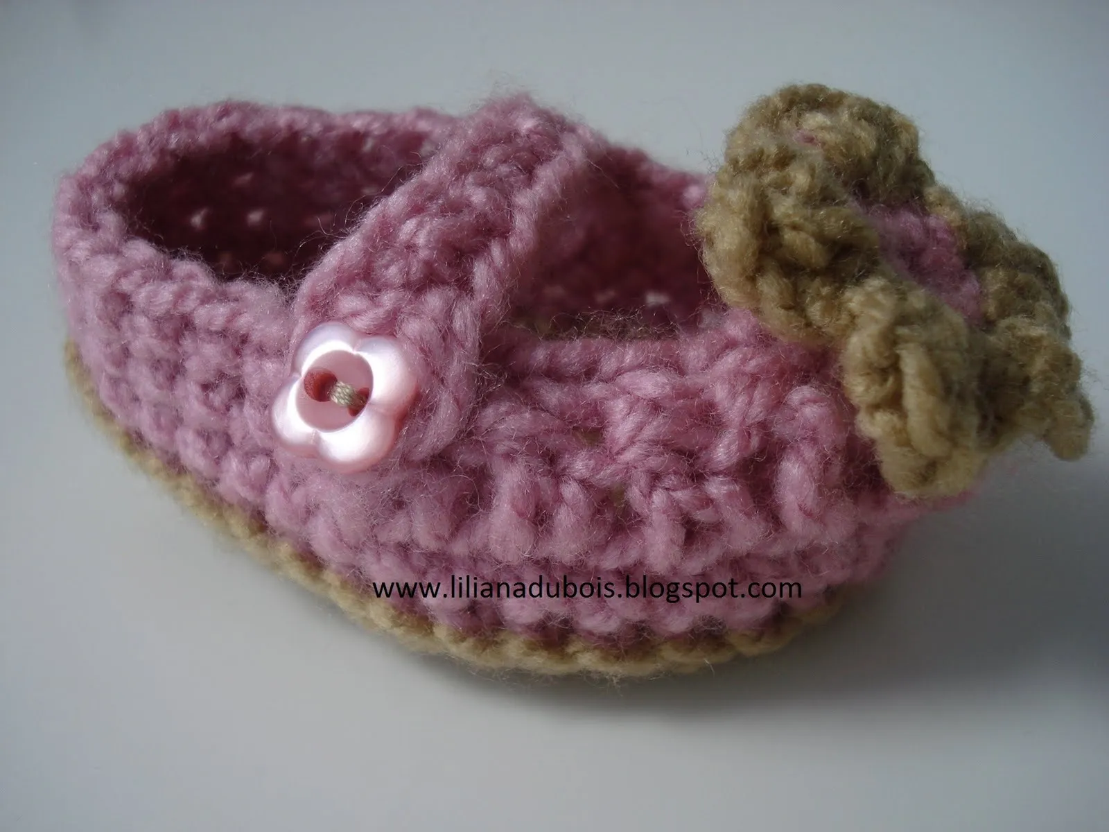 Mas zapatitos a crochet | Tejo y bordo