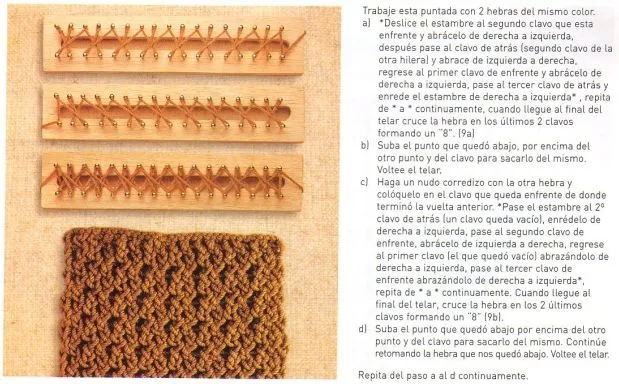 Cómo usar el telar maya para tejer con trapillo | El blog de ...