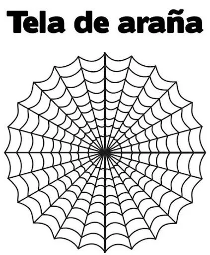 Telaraña dibujo - Imagui