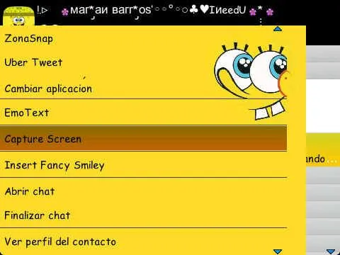 Tema exclusivo para Blackberry 9360 de Bob Esponja by @manuisra ...