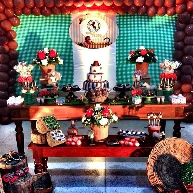 Tema: Haras do Pedro! | Occasions: Children's Birthday Party ...