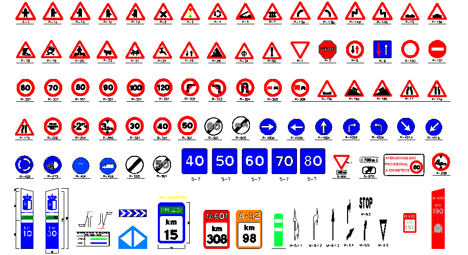 Principales señales de transito para niños de primaria - Imagui