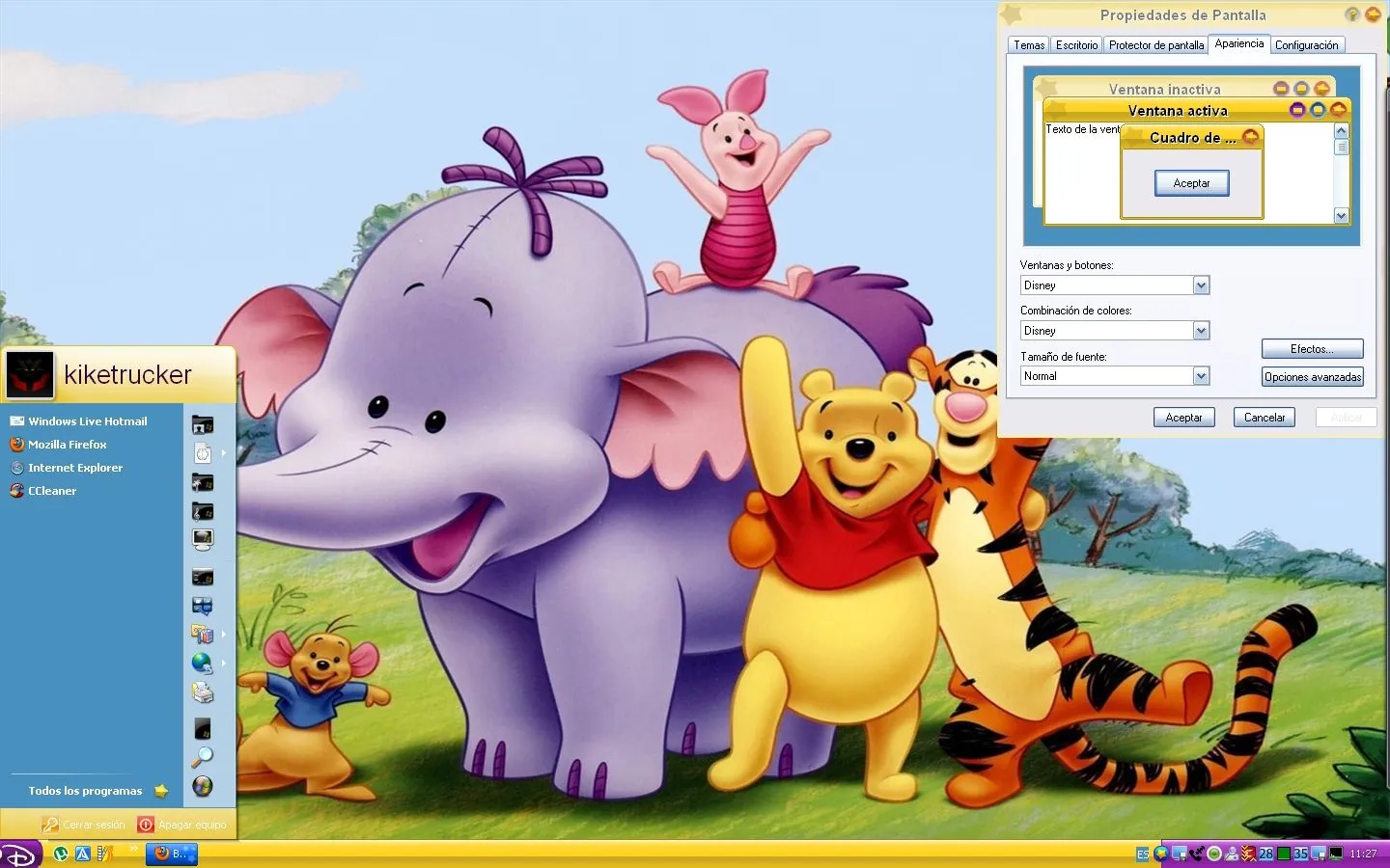 Tema XP - Winnie the Pooh [Fileserve] | AccionglobalXkiketrucker