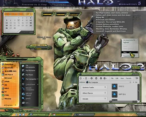 temas windows de halo Temas Halo para windows XP