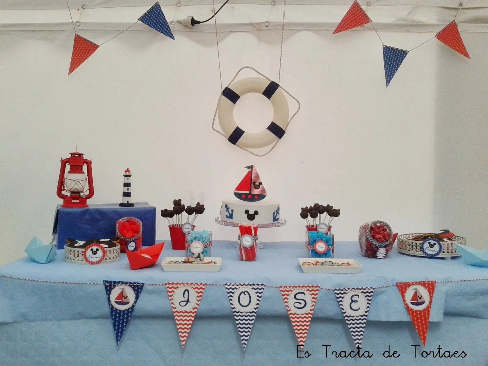 Es Tracta De Tortaes: FIESTA MICKEY MOUSE MARINERO