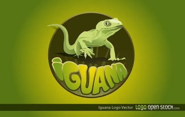 Template de logo vectorizado: Iguana – Puerto Pixel | Recursos de ...