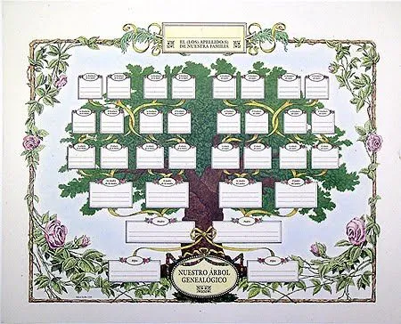 Templates de arbol genealogico - Imagui