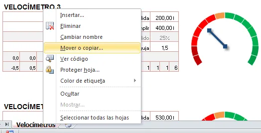 Témpora Excel: Gráficos de "Velocímetro" en Excel (2)