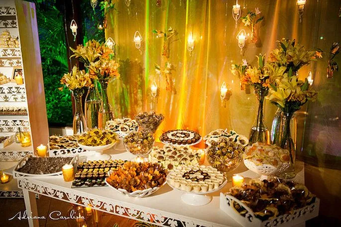 Tendencias en bocadillos dulces para la recepción de tu boda