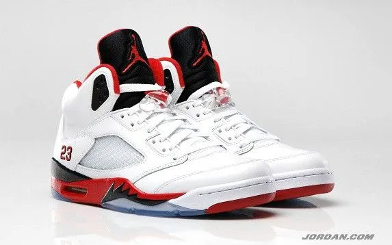 Nuevo lanzamiento: Air Jordan 5 Retro “Fire Red” | nbamaniacs