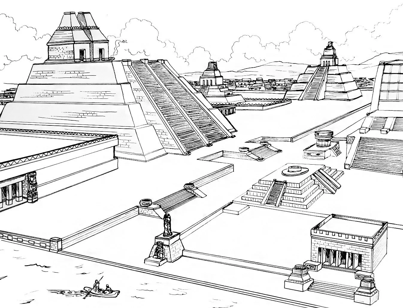 Tenochtitlán - Currículum en línea. MINEDUC. Gobierno de Chile.