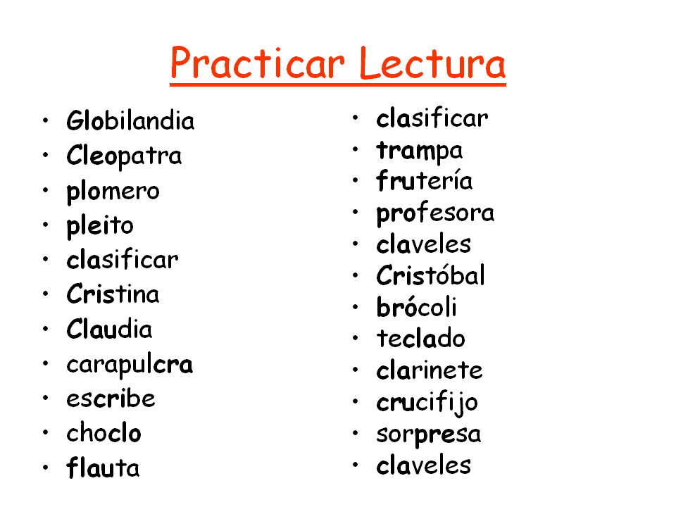 Terapia de Lenguaje para Niños y Niñas: PRACTICA CON PALABRAS ...