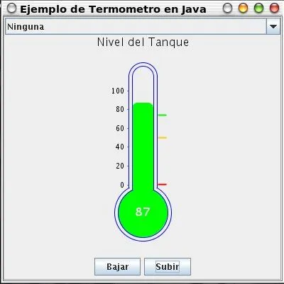  ... un termometro para darle mas pinta a nuestras aplicaciones en