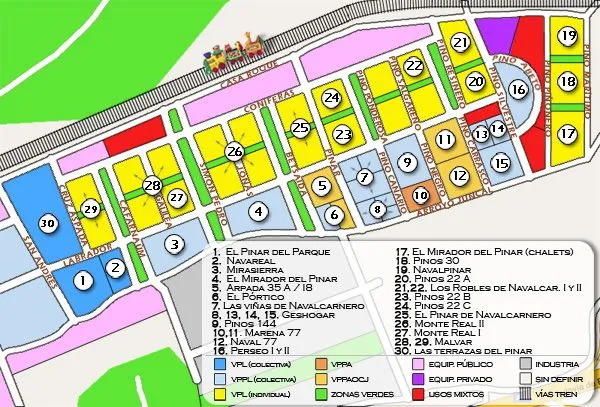 Las Terrazas del Pinar - Documento Mapa de los barrios de El Pinar ...