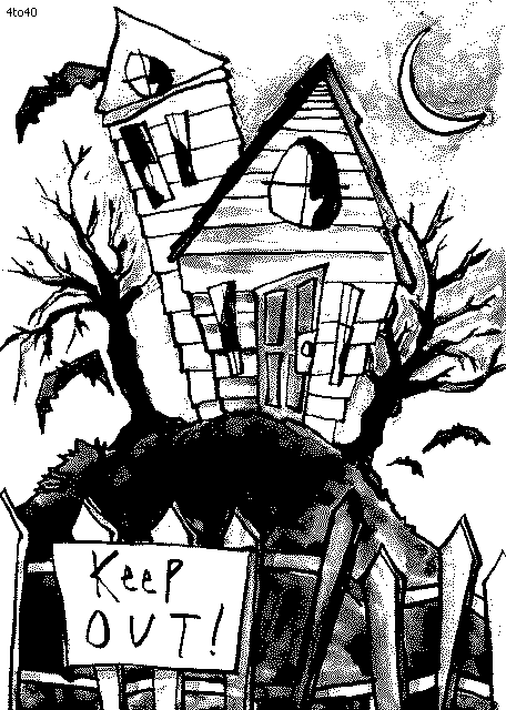 Terrorífica casa encantada