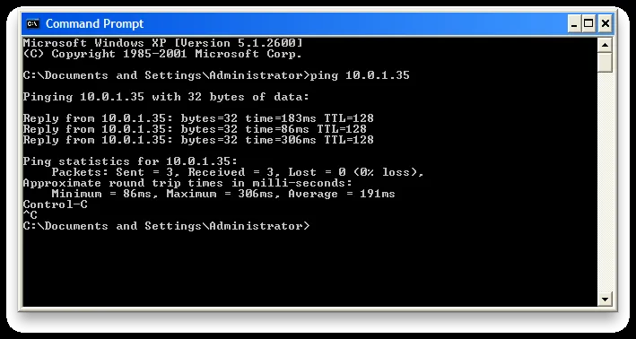 Testing TCP port connectivity between computers and devices