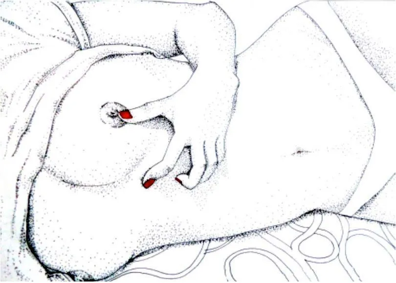 Tetas Tristes Cómics — Aporte (Dibujo y cita) de Annie Ann al tema...