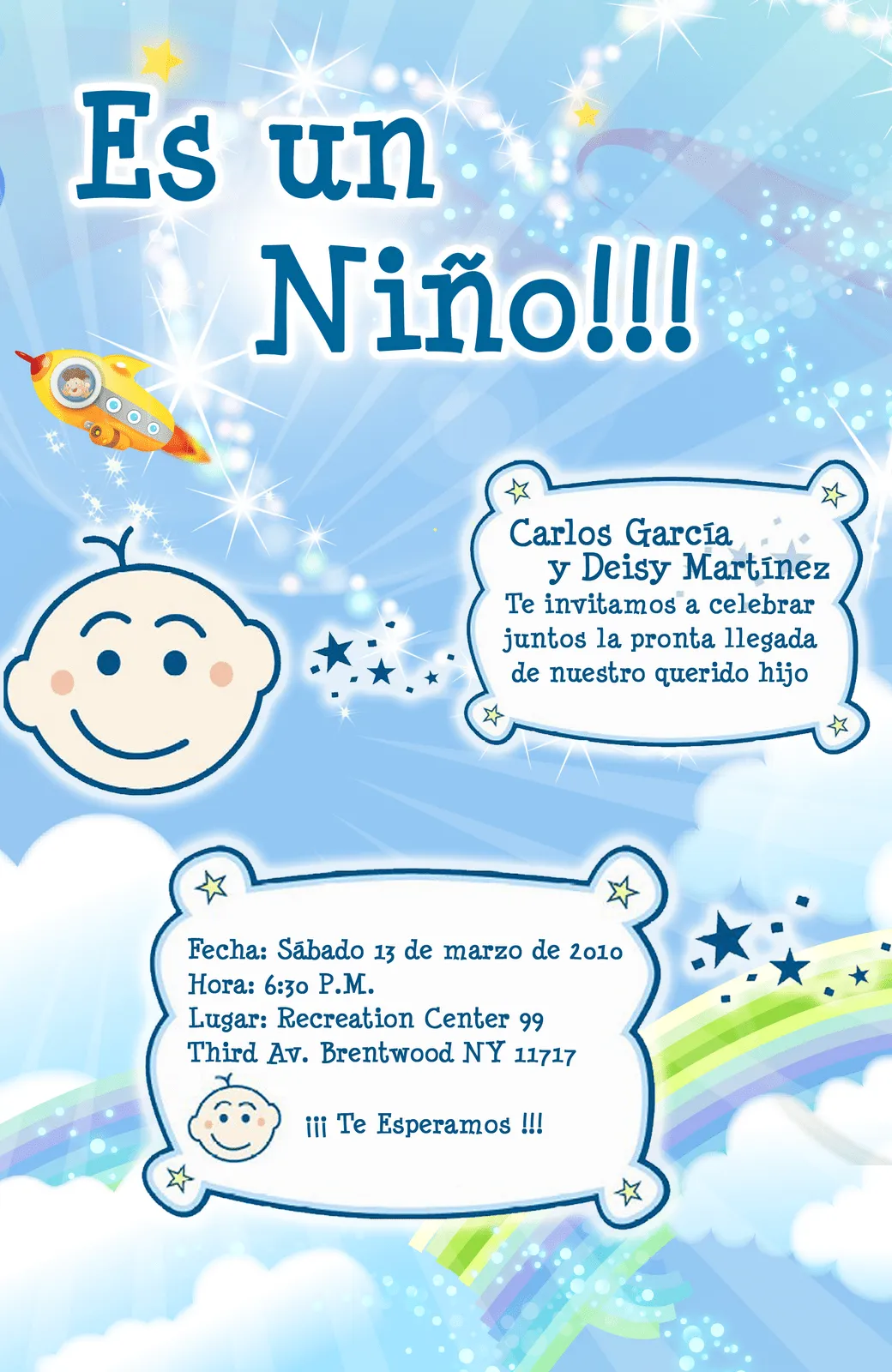 Frases Para Una Invitacion De Un Baby Shower