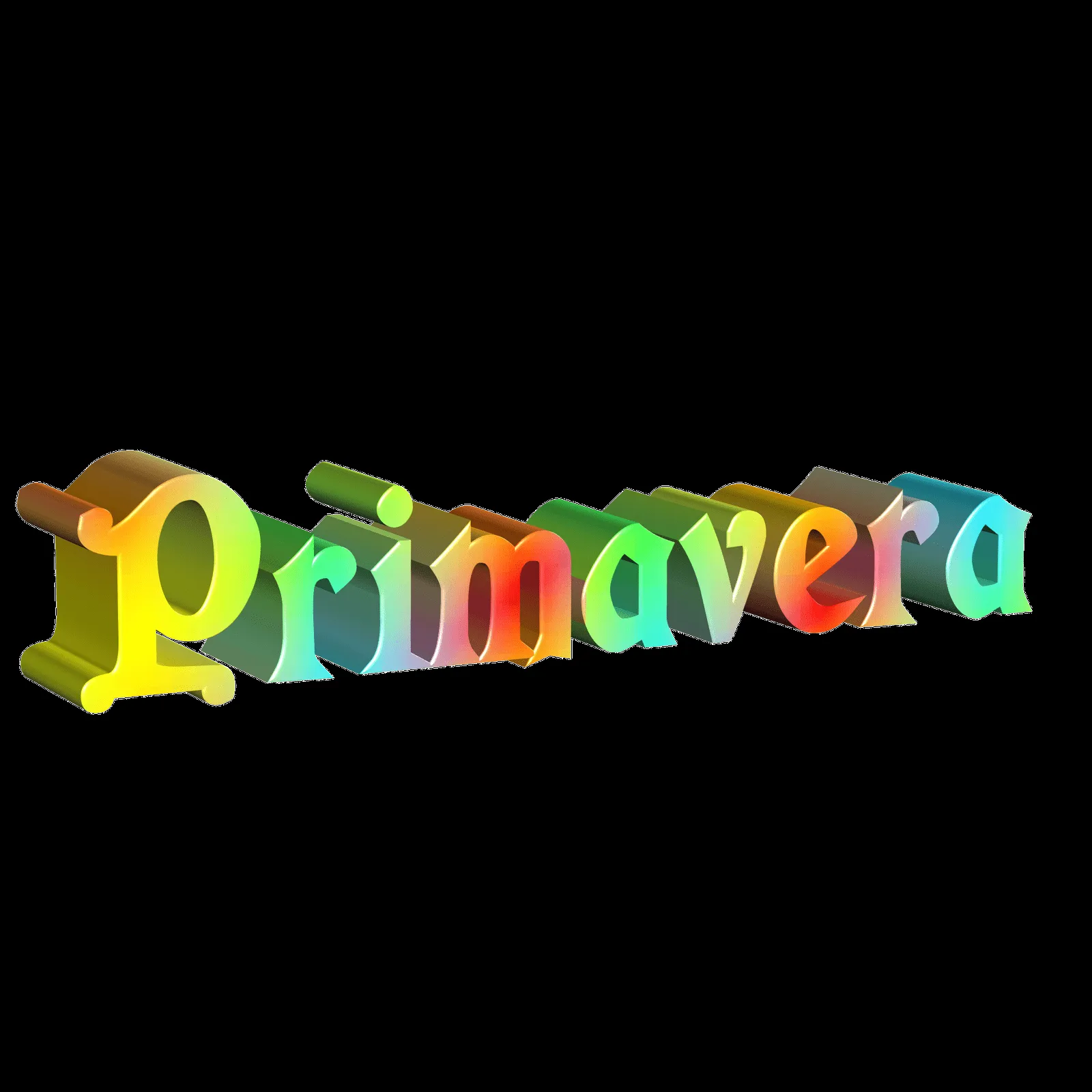 Texto "Primavera" en png con transparencia - **El blog del ...