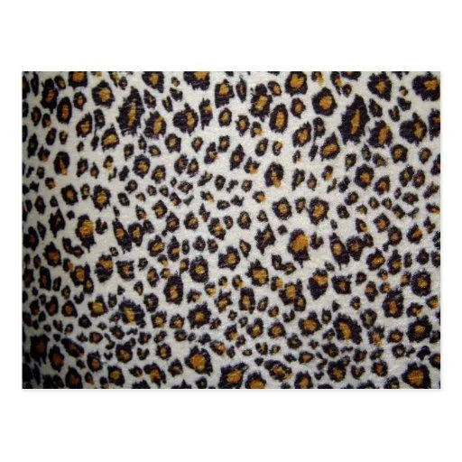 La textura del leopardo tarjeta postal | Zazzle