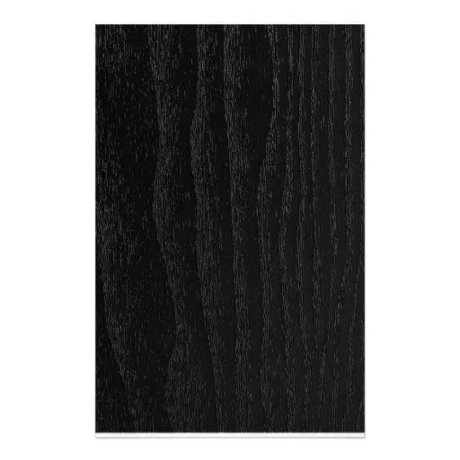 Textura de madera negra personalizada papeleria de diseño de Zazzle.