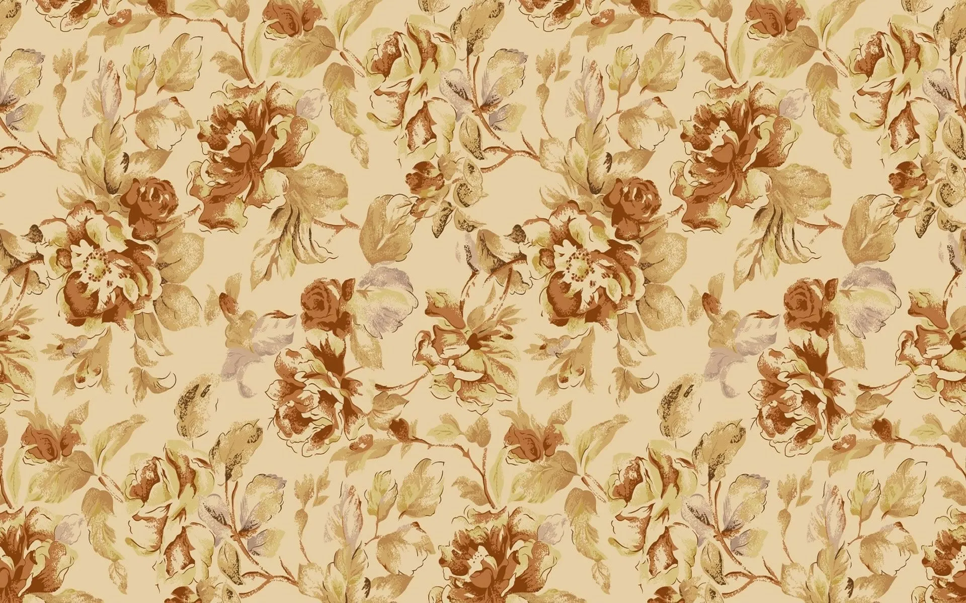 Textura Papel de Pared con Flores - Wallpapers - Wallpapers