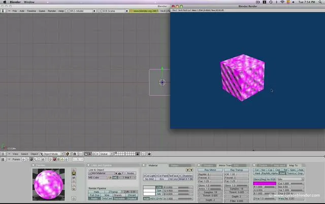 Texturas en Blender 3D - Curso Introductorio de Blender 3D 2.49b ...