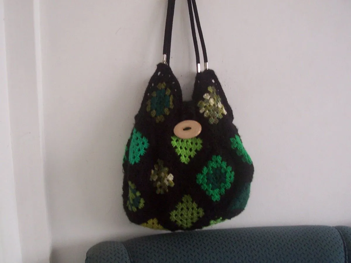 Texturas y tejidos: Carteras crochet!!!