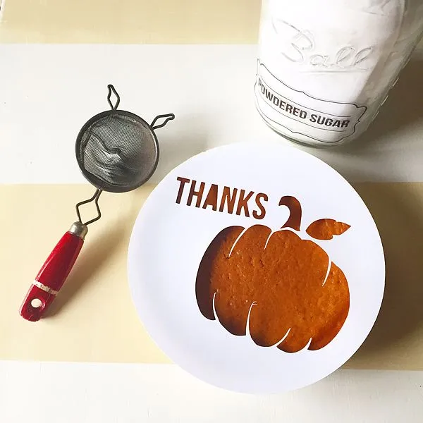 Thanksgiving Pie Stencils - Whipperberry