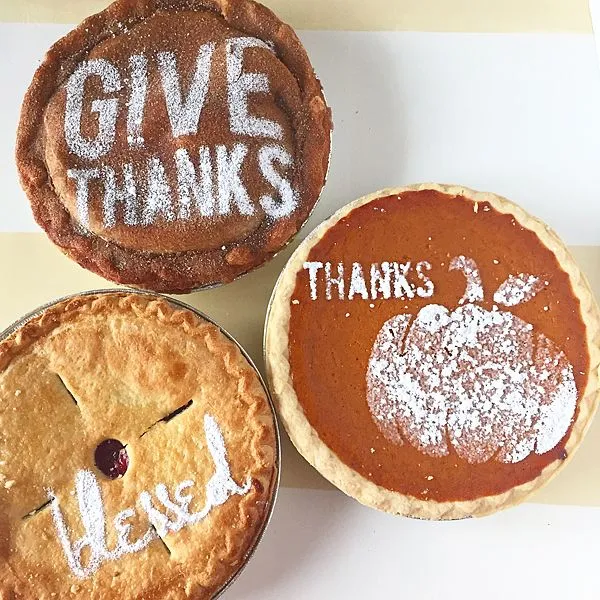 Thanksgiving Pie Stencils - Whipperberry