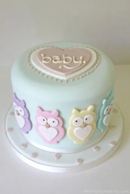 The Baby Shower Fiestas: Fotos de Tortas o Pasteles para Baby ...