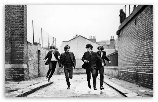 The Beatles Running HD desktop wallpaper : High Definition ...