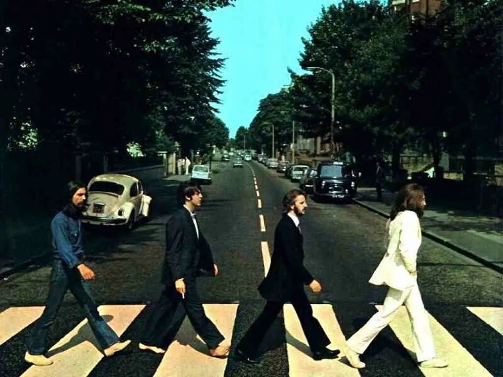 The Beatles wallpapers » beatles_abbey_road