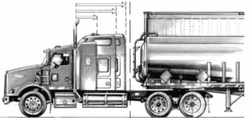 The-Blueprints.com - Blueprints > Camiones > Kenworth > Kenworth ...