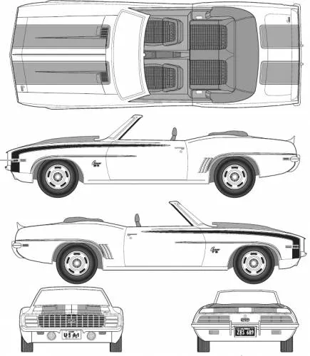 The-Blueprints.com - Blueprints > Coches > Chevrolet > Chevrolet ...