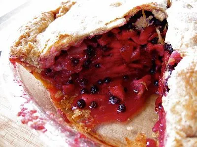 The Bojon Gourmet: Apple-Huckleberry Pie, with Sourdough Pate Brisee