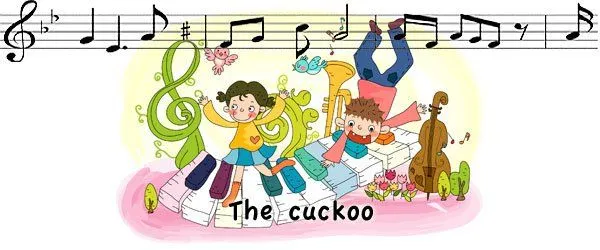 The Cuckoo. Canción infantil en inglés