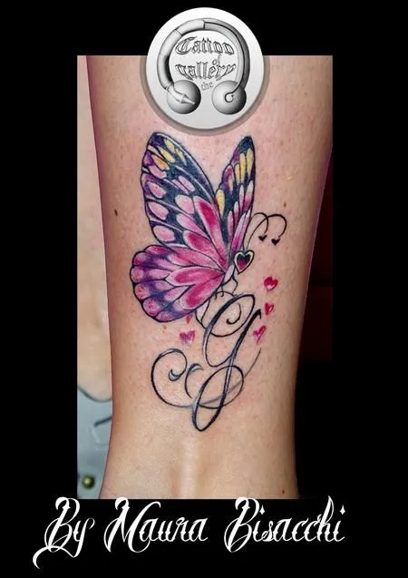 The Gallery Of Tattoo : Tattoos : Animal : Tatuaggio Farfalla e ...