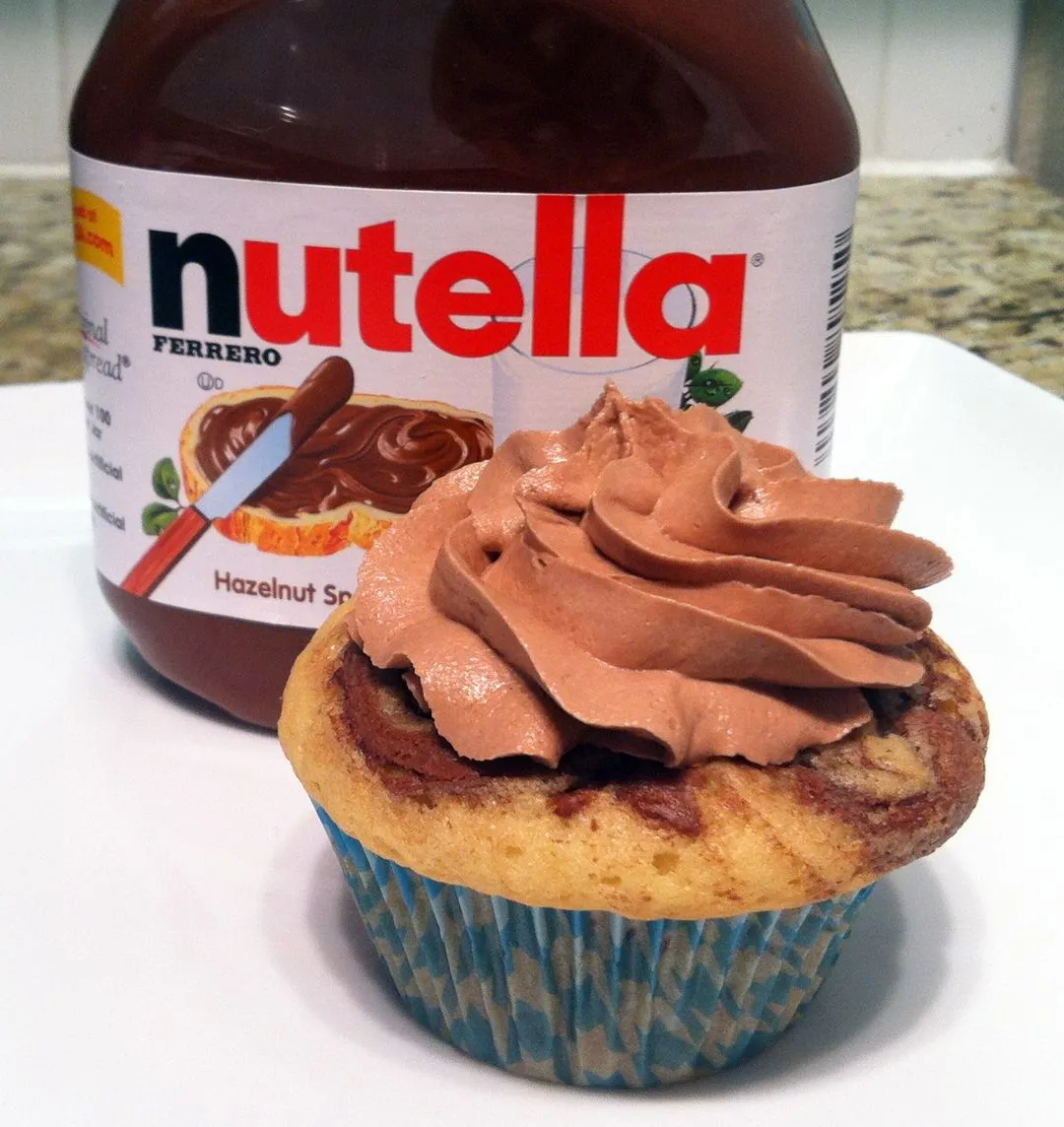 The Great Cupcake Adventure: Nutella Cupcakes