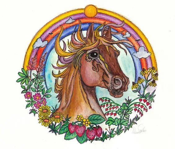 The Horse / El Caballo | Mandalas for you