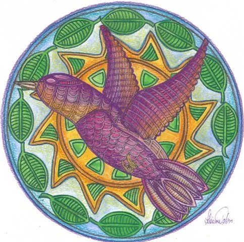 The Hummingbird's II / El Colibrí II | Mandalas for you