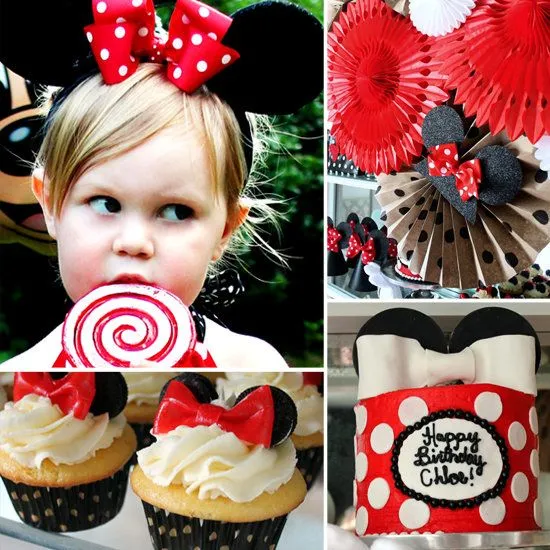 the HUNTED INTERIOR: Minnie Mouse Birthday Party