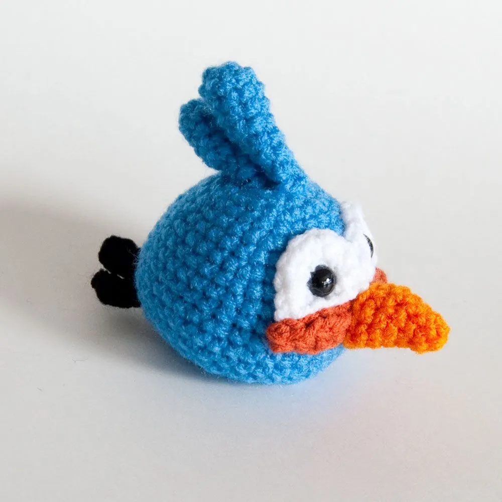 The Itsy Bitsy Spider Crochet: Angry Birds blue bird is here!