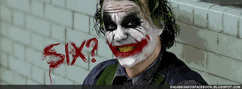 The joker frase portada para facebook - Encabezados FB