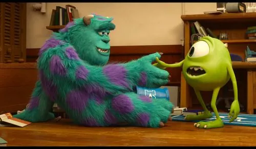 The MONSTERS UNIVERSITY continuity problem isn't...