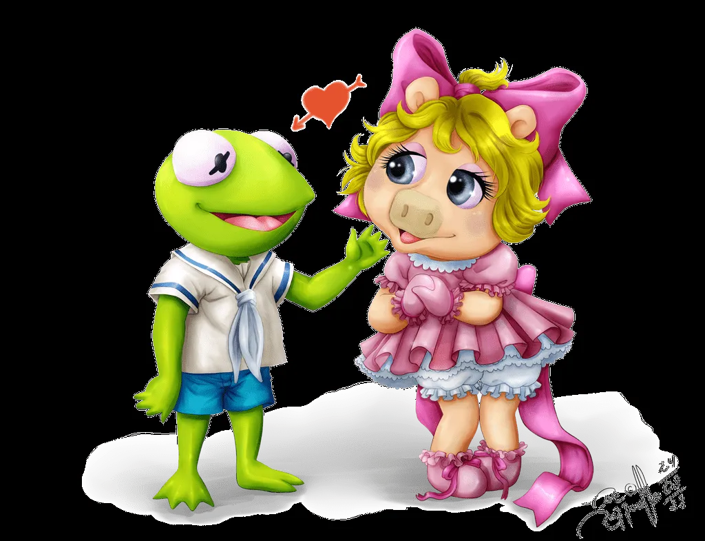 The Muppets Babies Cute Couple by =LuizRaffaello on deviantART