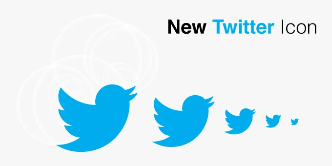 The New Twitter Icon in Vector Format - Hot Apps Factory