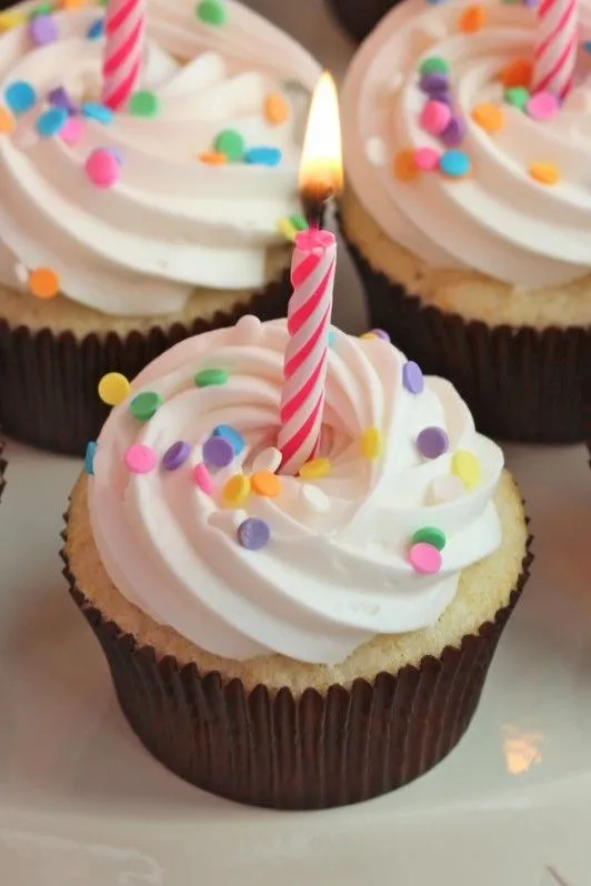 The Perfect Birthday Cupcake :: Cupcake Monday | The TomKat Studio