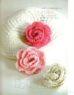 The PINK Store: PATRON DE FLORES A CROCHET